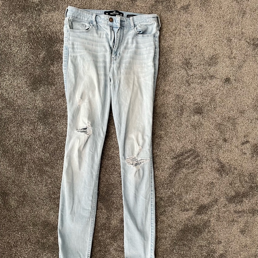 hollister ultra high rise super skinny jeans